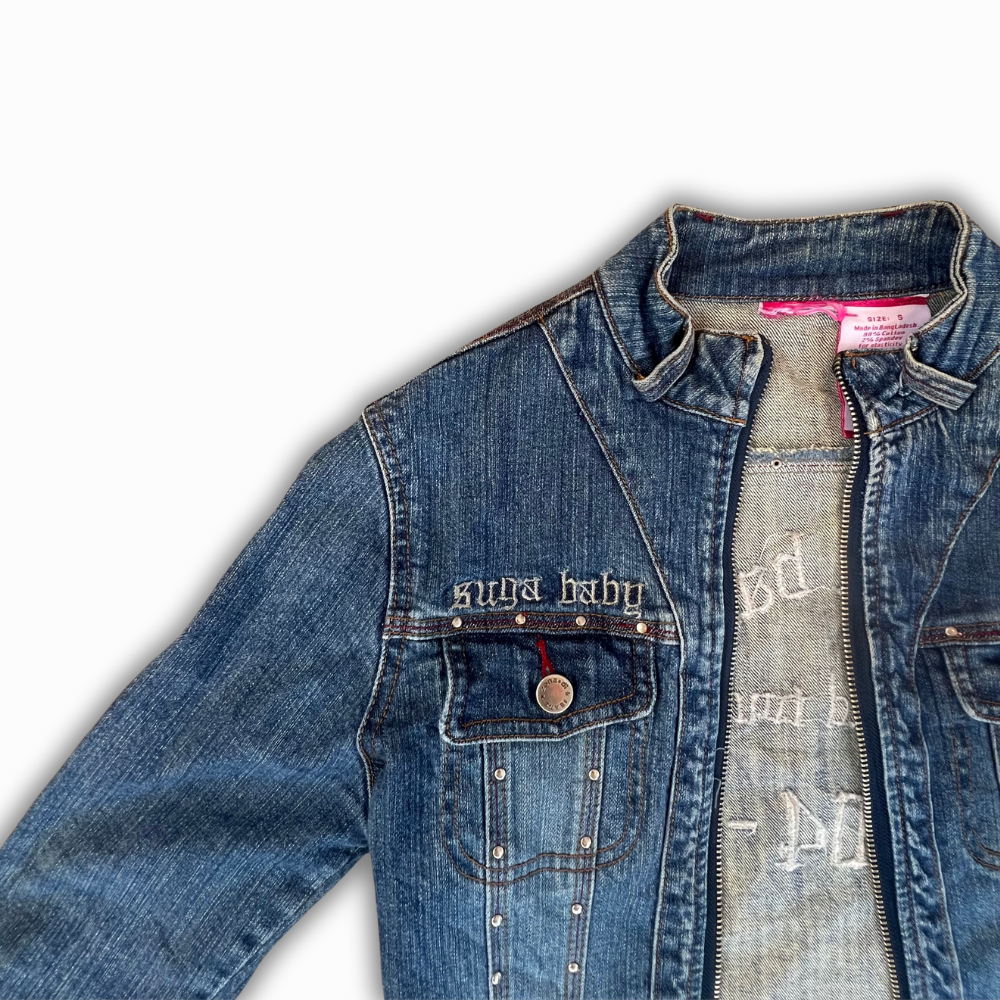 Zana Di Jacket Denim Embroidered