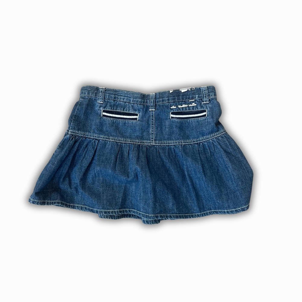 Unbranded Mini-Skirt Denim Blue