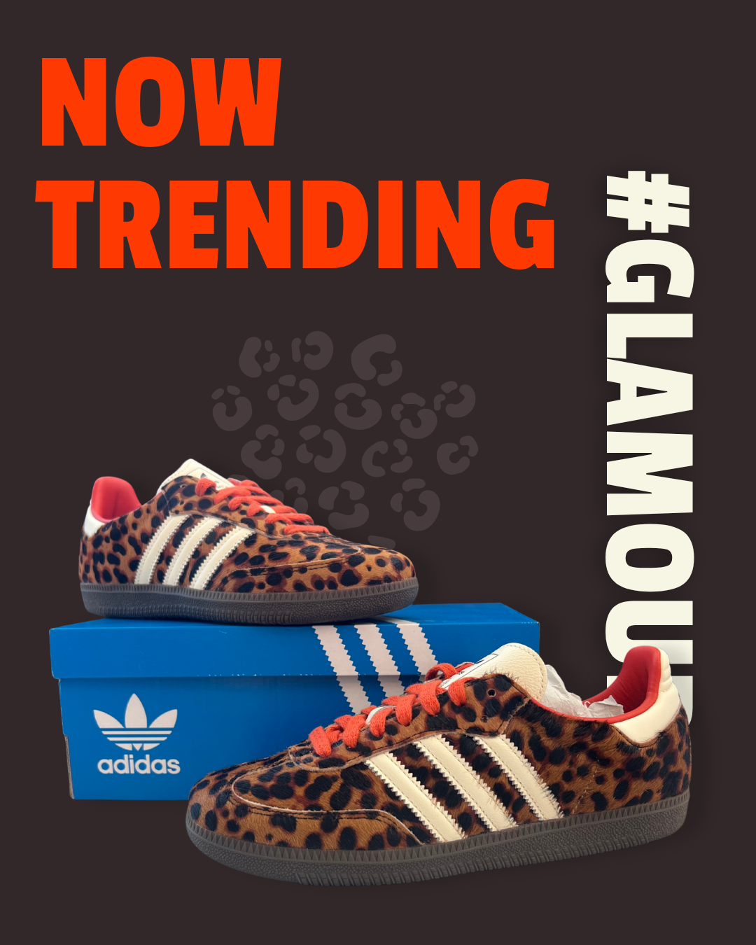 adidas Samba OG Preloved Red Leopard (Women's)