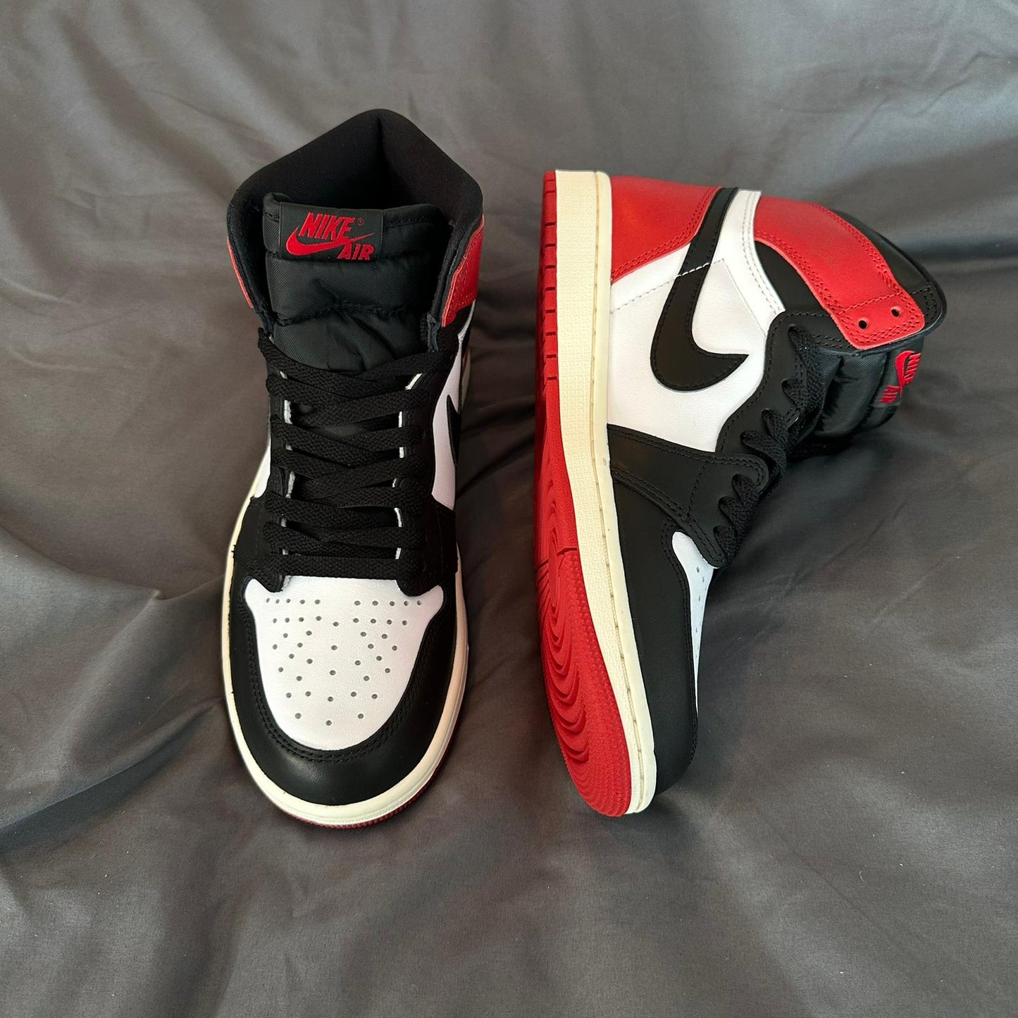 Jordan 1 Retro High OG Black Toe Reimagined