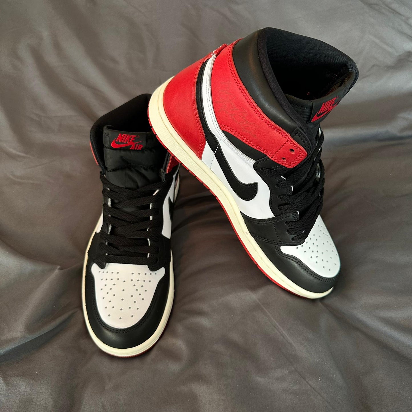 Jordan 1 Retro High OG Black Toe Reimagined