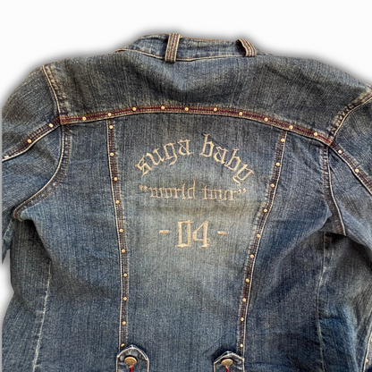 Zana Di Jacket Denim Embroidered
