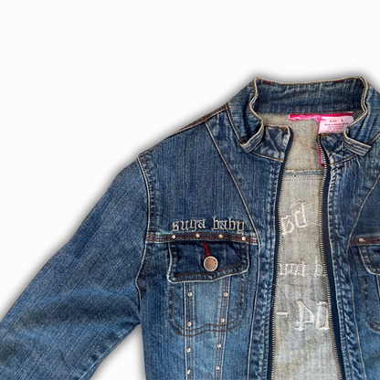 Zana Di Jacket Denim Embroidered