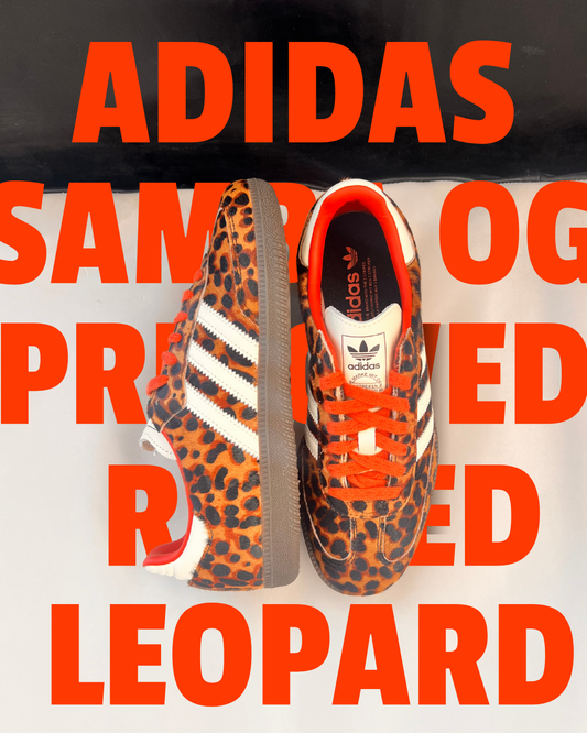 adidas Samba OG Preloved Red Leopard (Women's)
